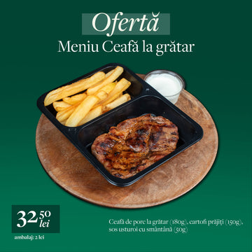 Ofertă Meniu Ceafa la gratar