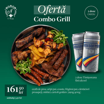 Ofertă Combo Grill 990g/400g