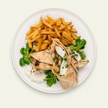 Lipie cu Legume, Curcan sos iaurt 350/50g