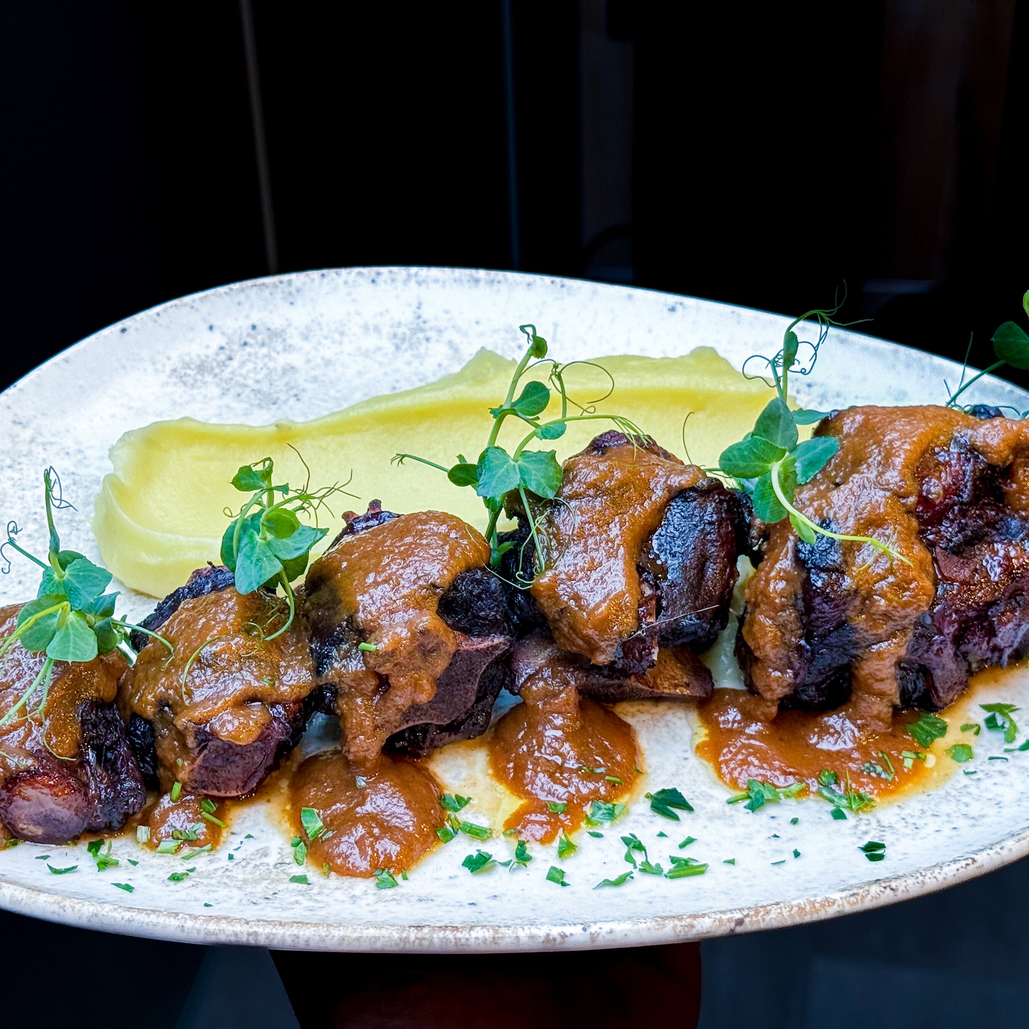 Coada vita la cuptor/Piure de cartofi 400/200g