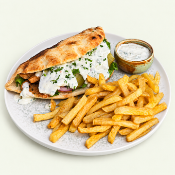 Gyros in stil Grecesc